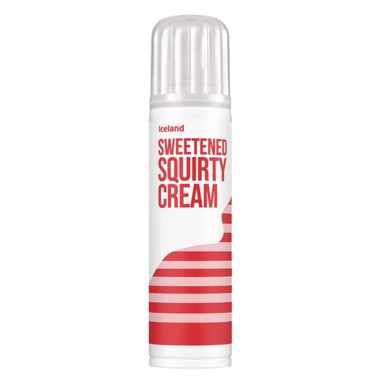 Sweetened Squirty Cream 250g