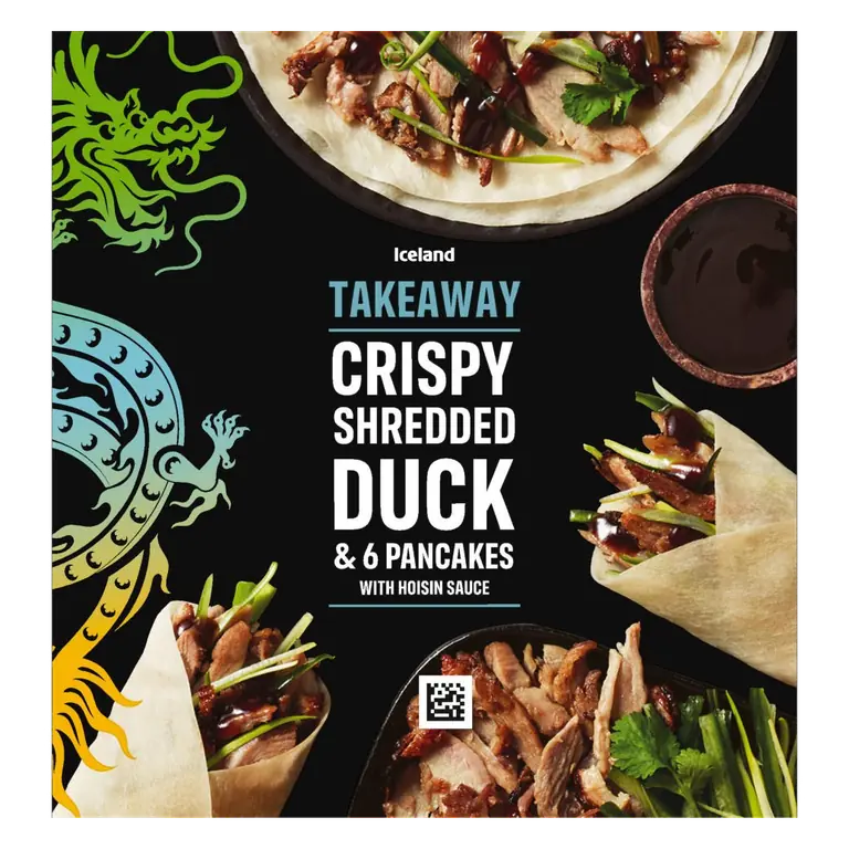 Take Away Crispy Shredded Duck & 6 Pancakes 230g