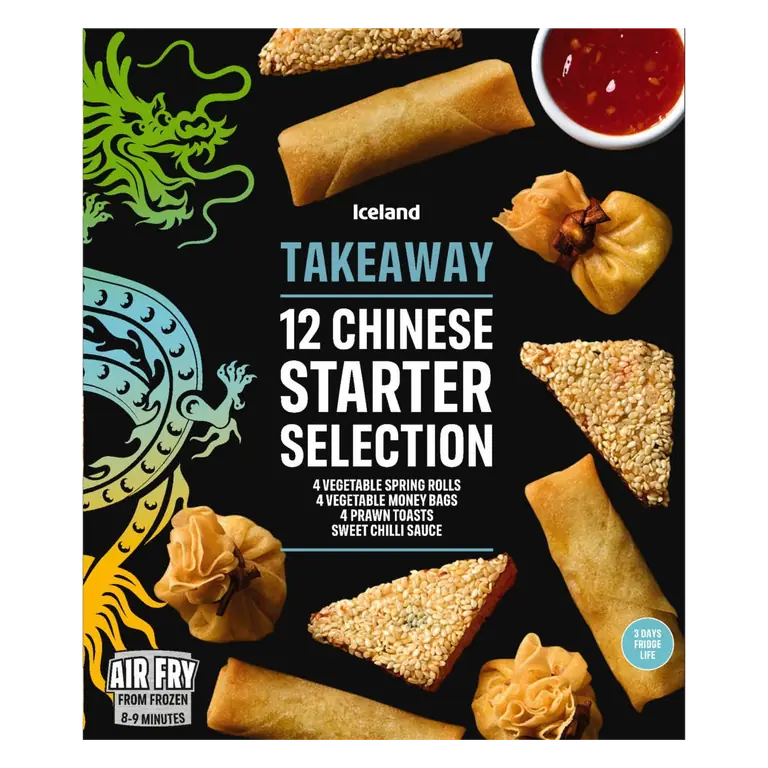 Takeaway 12 Chinese Starter Selection 270g