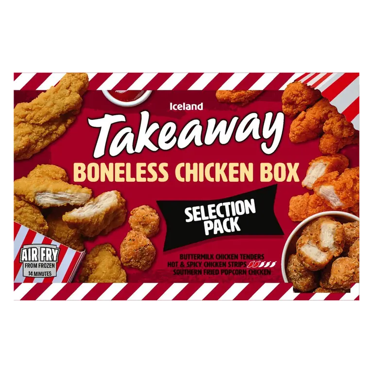 Takeaway Boneless Chicken Box 750g
