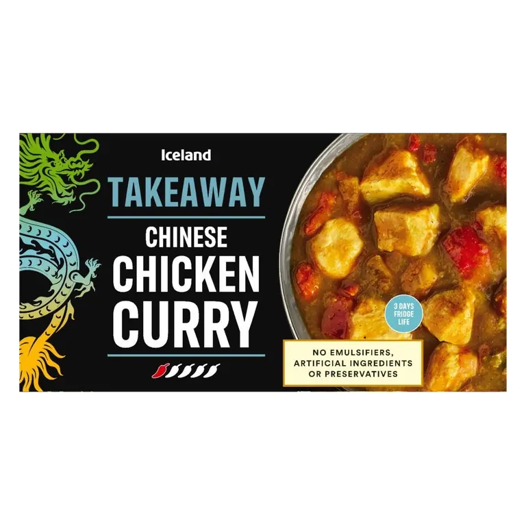 Takeaway Chinese Chicken Curry 375g
