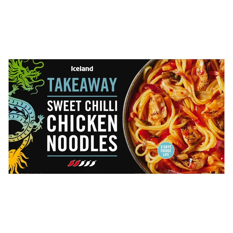 Takeaway Sweet Chilli Chicken Noodles 375g