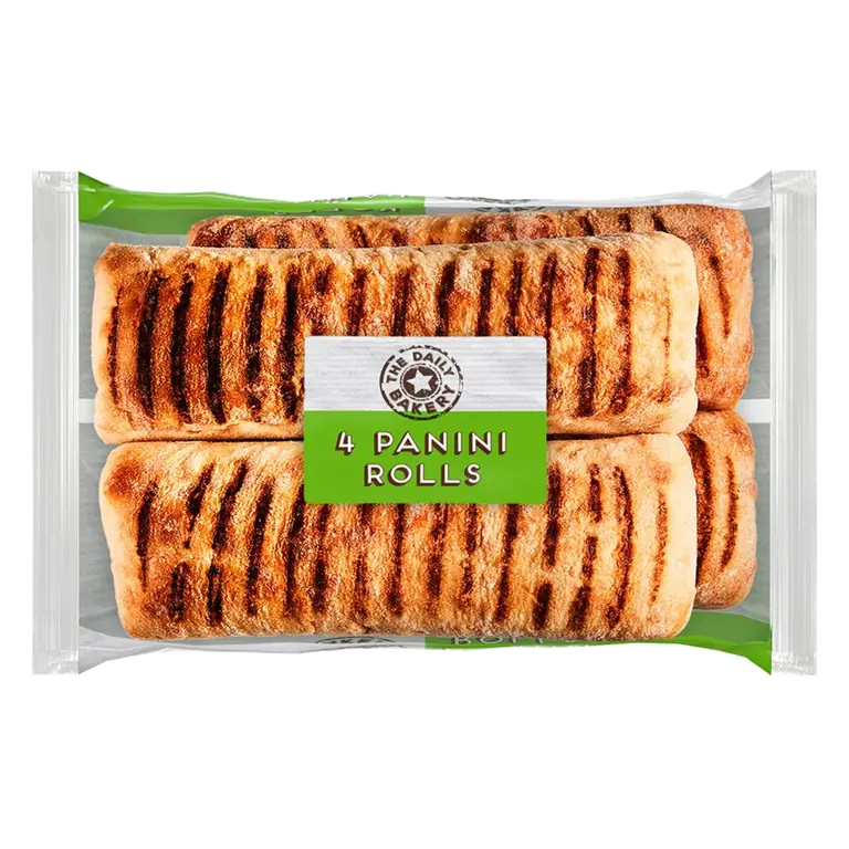 The Daily Bakery 4 Panini Rolls