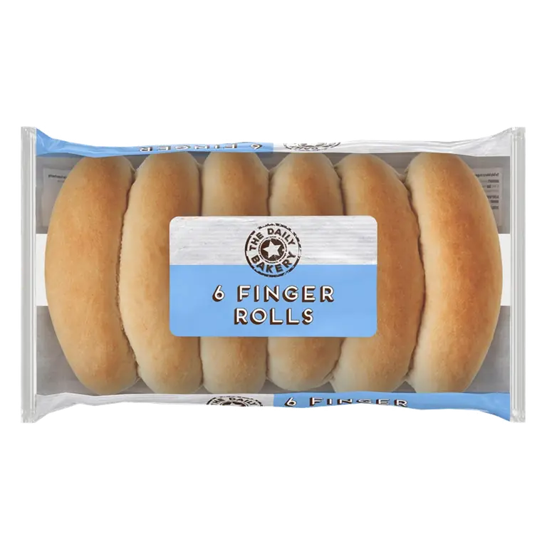 The Daily Bakery 6 Finger Rolls