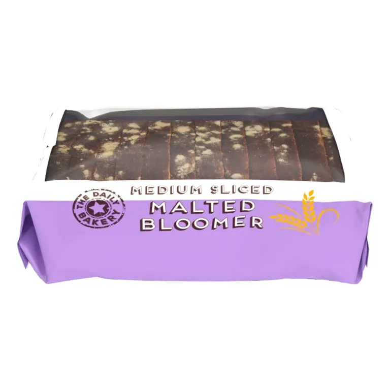 The Daily Bakery Sliced Malted Bloomer - Medium 800g
