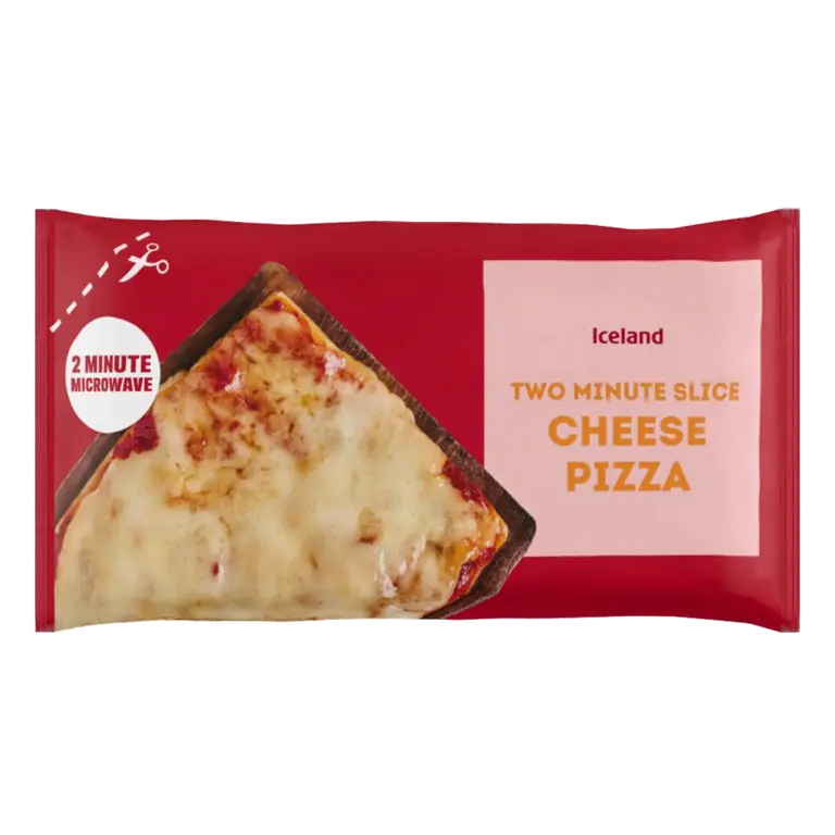 Two Minute Slice Cheese Pizza 150g