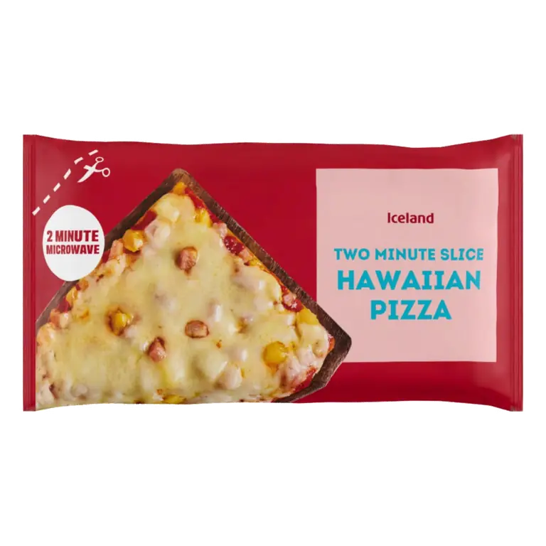 Two Minute Slice Hawaiian Pizza 150g