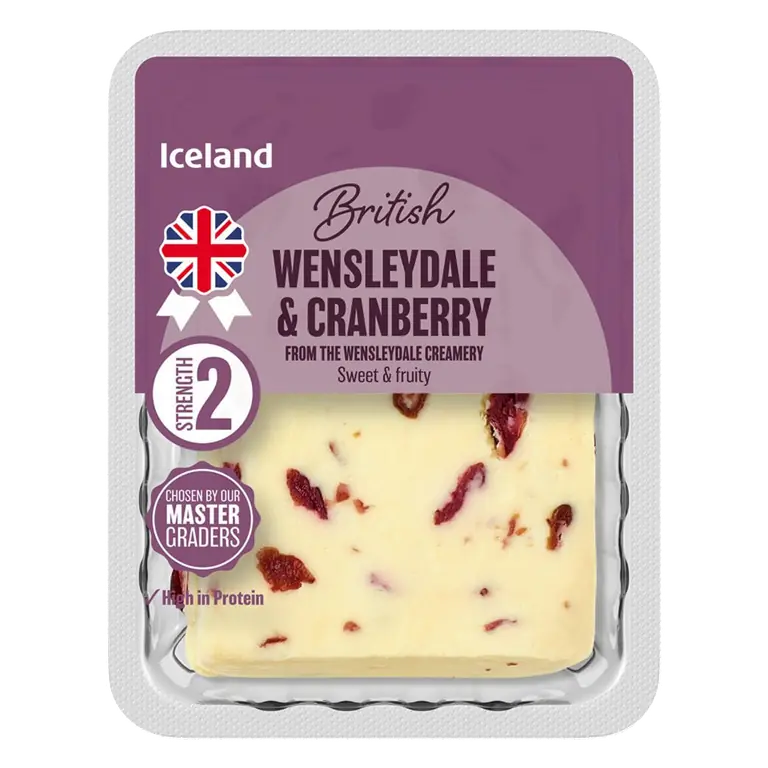Wensleydale & Cranberry 200g