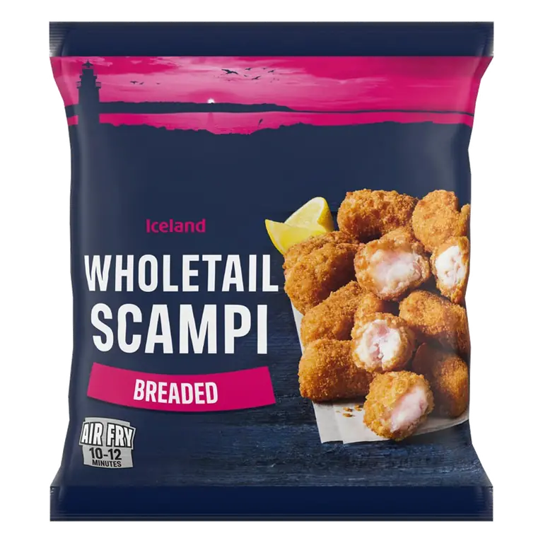 Wholetail Breaded Scampi 280g