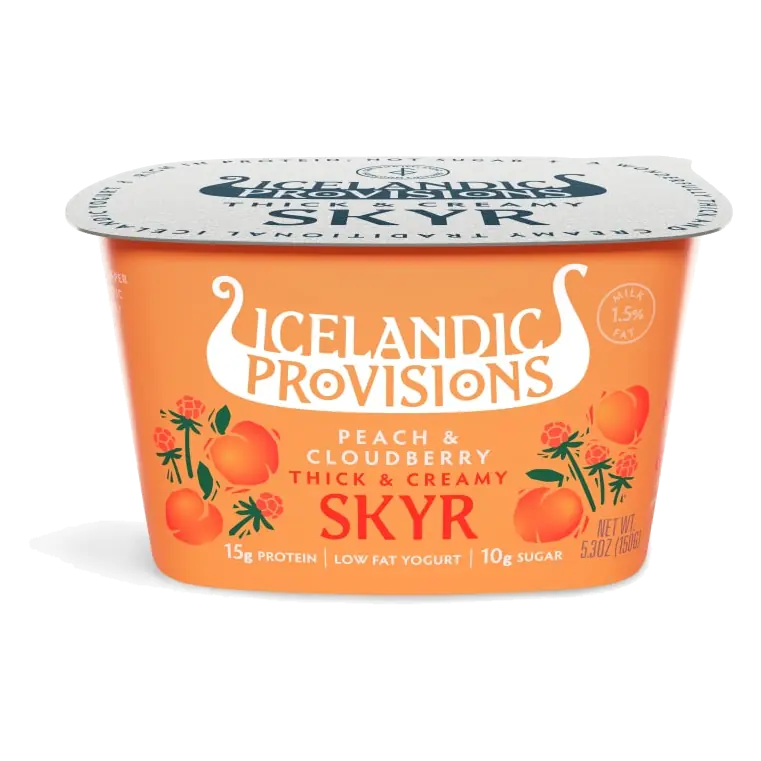 Peach & Cloudberry Thick & Creamy Skyr