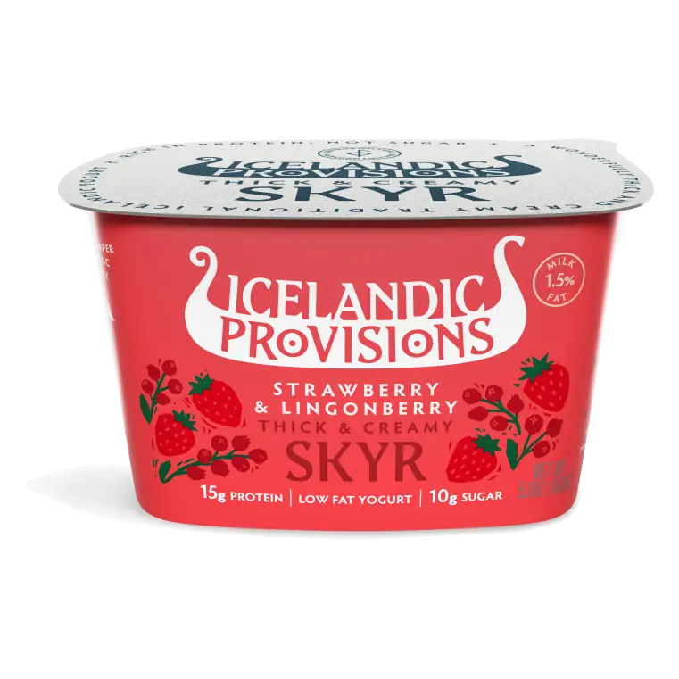 Strawberry Lingonberry Traditional Skyr