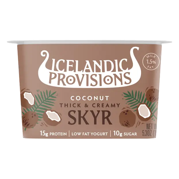Thick & Creamy Low Fat Coconut Skyr Yogurt Cup