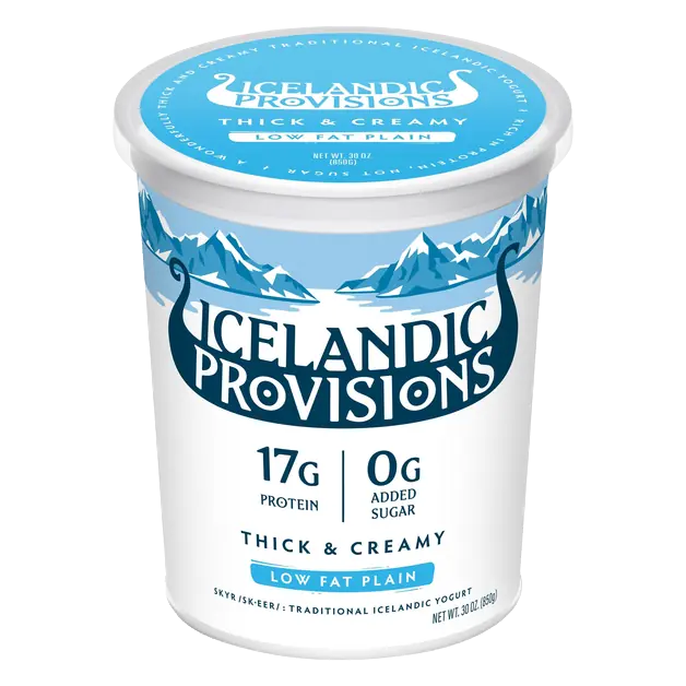 Thick & Creamy Low Fat Plain 17g Protein Skyr Yogurt