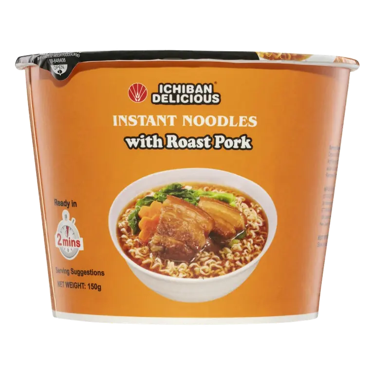 Wei Lih Ichiban Noodle Bowl Roast Pork