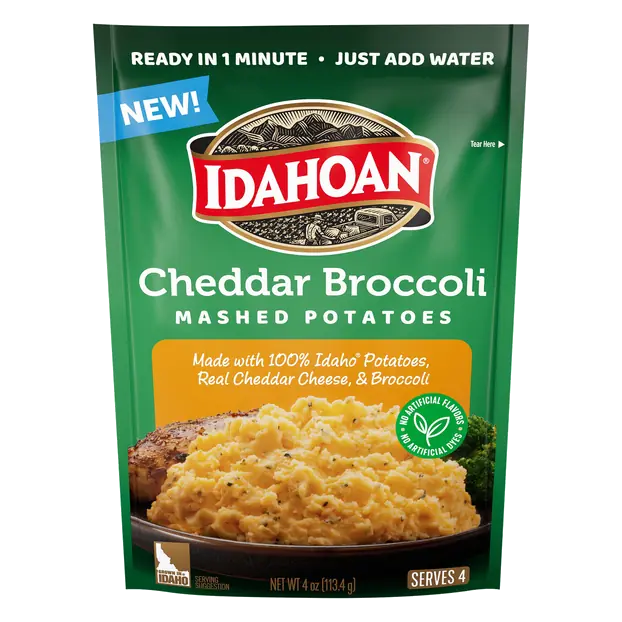 Cheddar Broccoli Mashed Potatoes