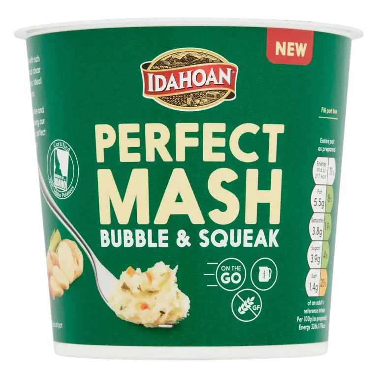 Perfect Mash Bubble & Squeak Snack Pot 55g