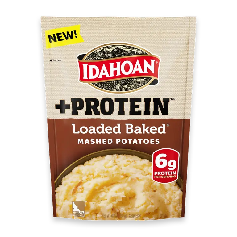 + Protein Loaded Baked Mashed Potatoes