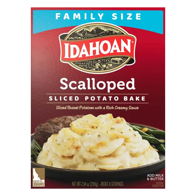 Scalloped Homestyle Casserole Sliced Potatoes Family Size