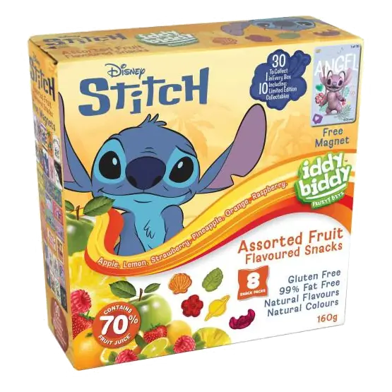 Assorted Fruit Flavoured Snacks 8 Pack