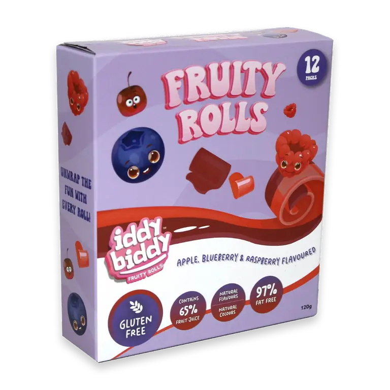 Fruity Rolls Apple Blueberry & Raspberry