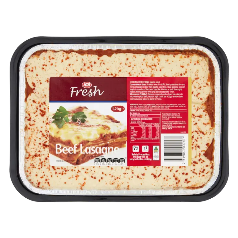 Beef Lasagne