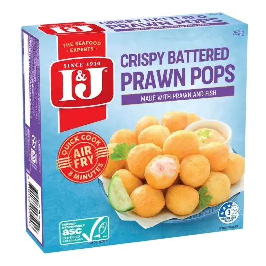 Battered Prawn Pops