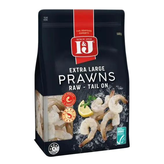 Frozen Raw Prawns Tail On Extra Large