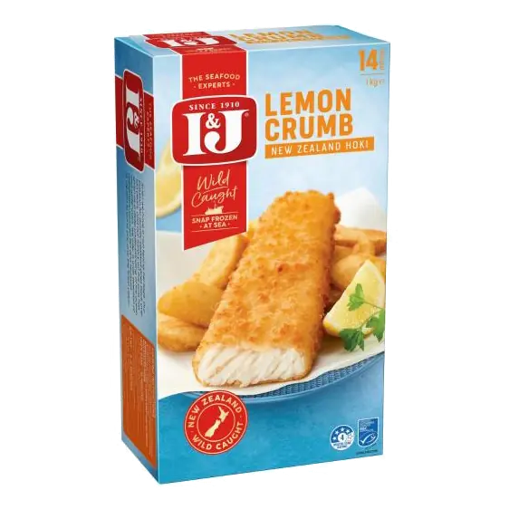 Lemon Crumb Fish Fillets