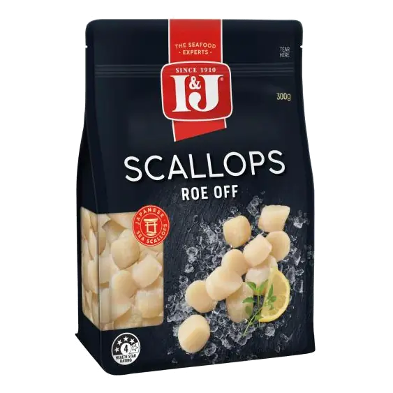 Scallops Roe Off