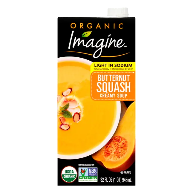Organic Light in Sodium Gluten Free Butternut Squash Creamy Soup