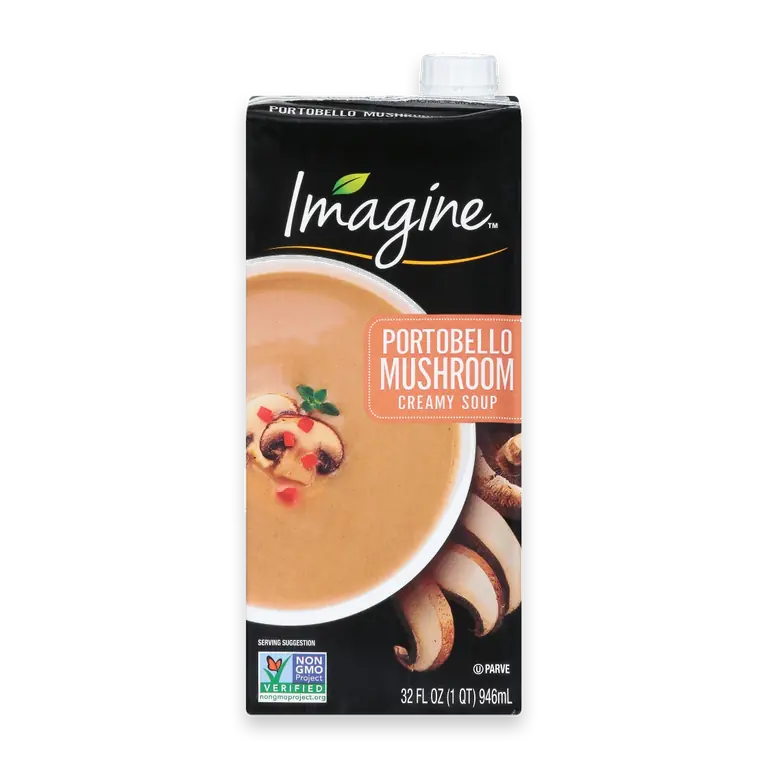Portobello Mushroom Creamy Soup