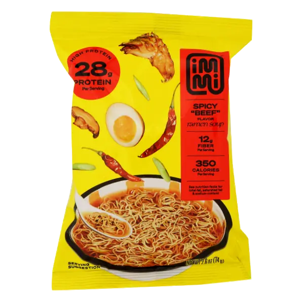 Spicy "Beef" Ramen Soup