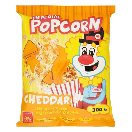 Seasoned Popcorn Cheddar 300 g