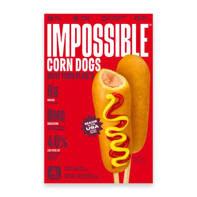 Corn Dogs Meat From Plants, 10 oz