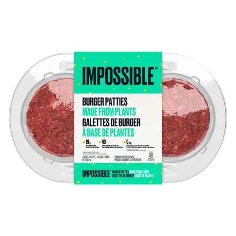 Frozen Plant Based Burger Patties 226 g