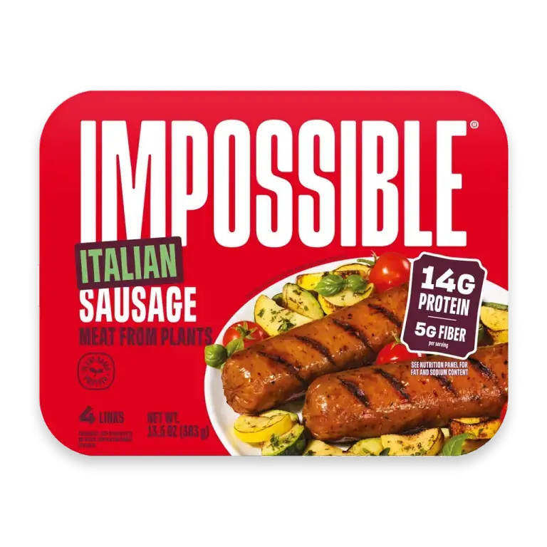 Plant-Based Italian Sausage Links