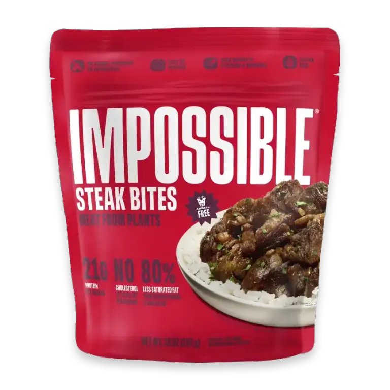 Steak Bites Meat From Plants, Frozen, Fully Cooked, 10 oz