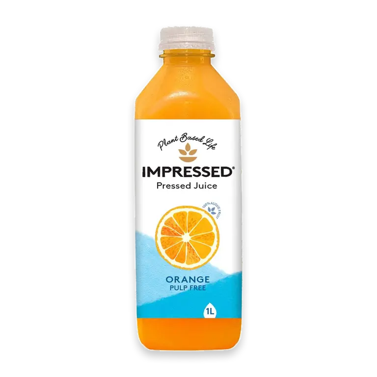 Pressed Juice Orange Pulp Free