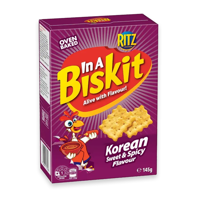 Korean Sweet & Spicy Crackers