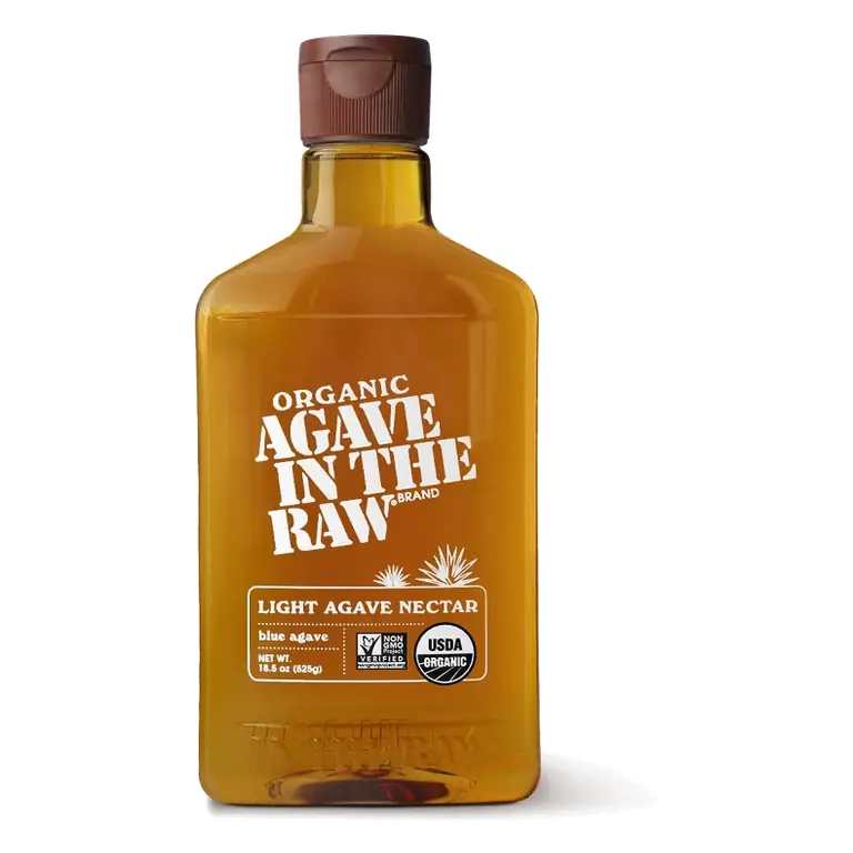 In The Raw Organic Light Agave Nectar Sugar Substitute, 18.5oz