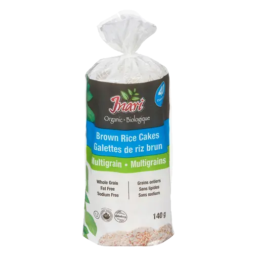 Organic Rice Cakes Multigrain Unsalted 140 g