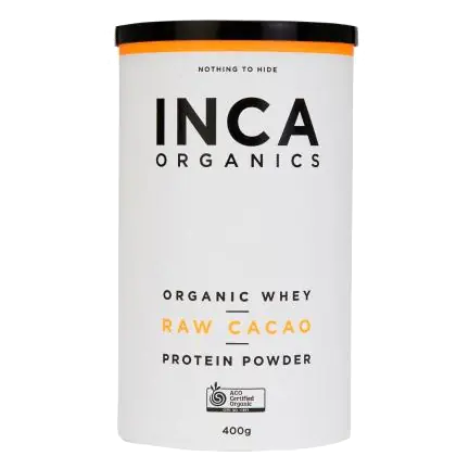 Organic Whey Raw Cacao Protein Powder - Chocolate