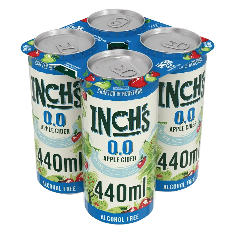 0.0% Alcohol Free Apple Cider Cans 4 x 440ml