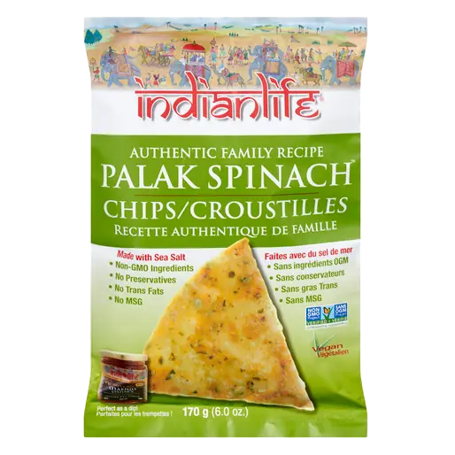 Palak Spinach Chips 170 g