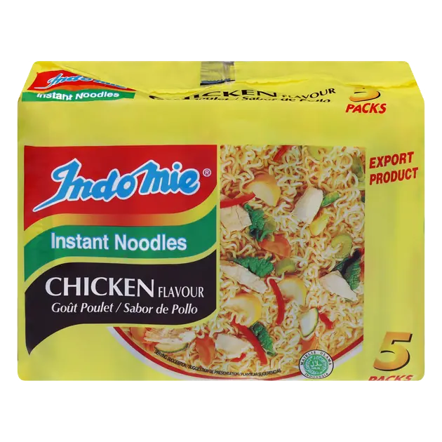 Indomie Chicken Flavour Instant Noodles 5-2.47 oz Packs