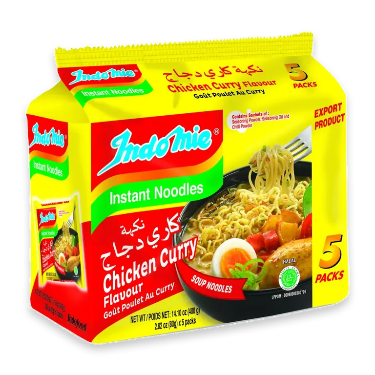 Instant Chicken Curry Noodles