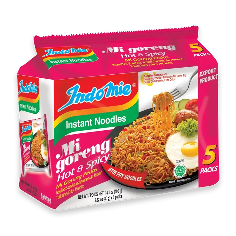 Mi Goreng Hot & Spicy Stir Fry Instant Noodles