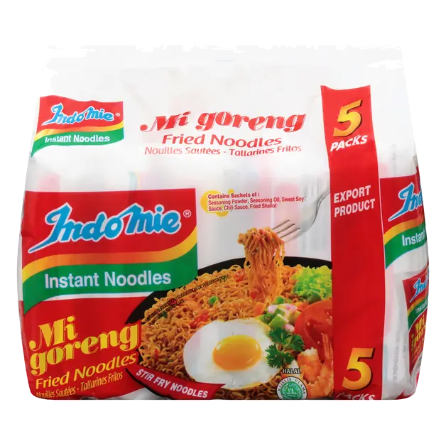 Mi Goreng Instant Soup Stir Fry Noodles - 5 ct