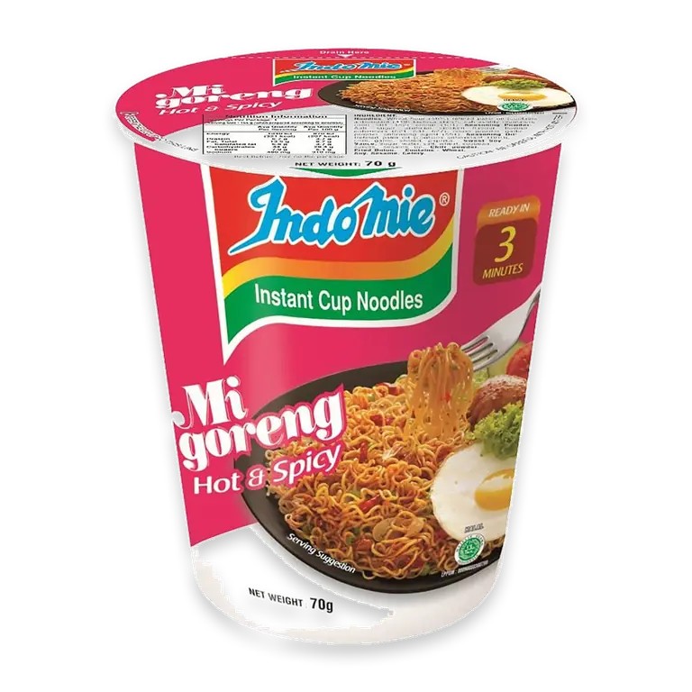 Mi Goreng Noodle Cup Hot & Spicy