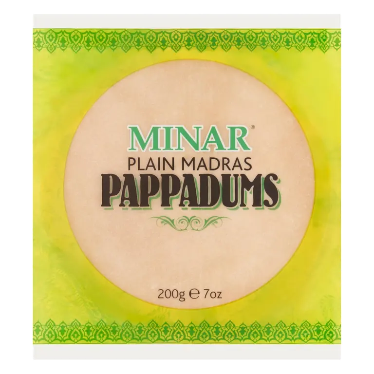 Madras Plain Papadums